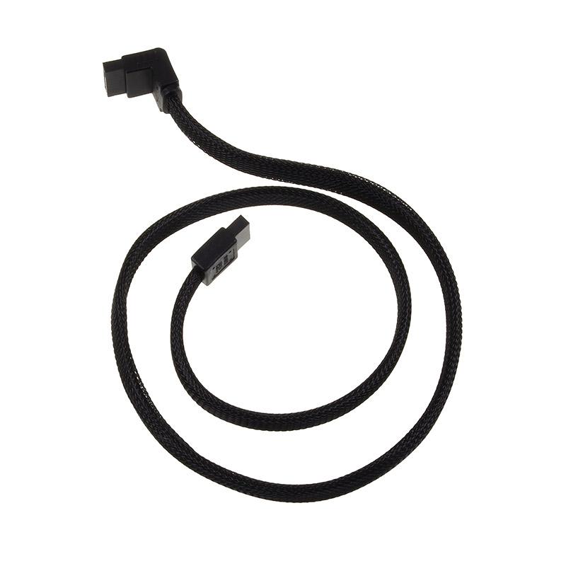 Silverstone CP08 cavo SATA 0,5 m Nero (SilverStone CP08 - SATA-kabel - 50 cm)