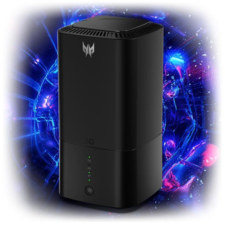 Acer Predator Connect X5 5G router wireless Gigabit Ethernet Dual-band 2.4 GHz/5 GHz Nero (PREDATOR CONNECT X5 5G CPE - )