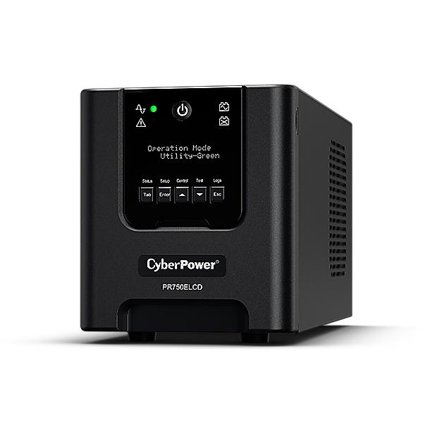 CyberPower PR750ELCDN gruppo di continuitÃ  (UPS) A linea interattiva 7,5 kVA 675 W 6 presa(e) AC