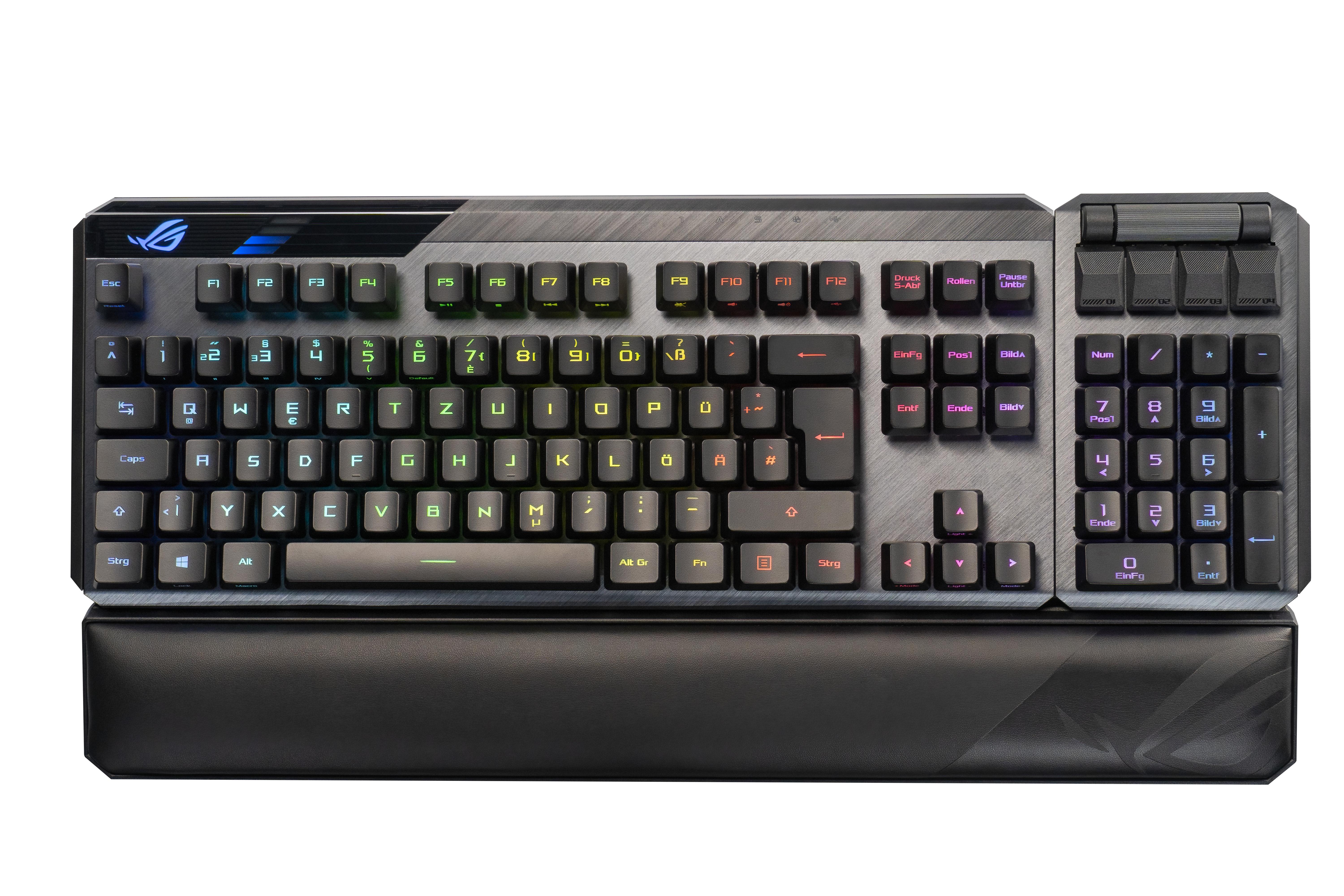 ASUS ROG Claymore II tastiera Giocare Wireless a RF USB Nero
