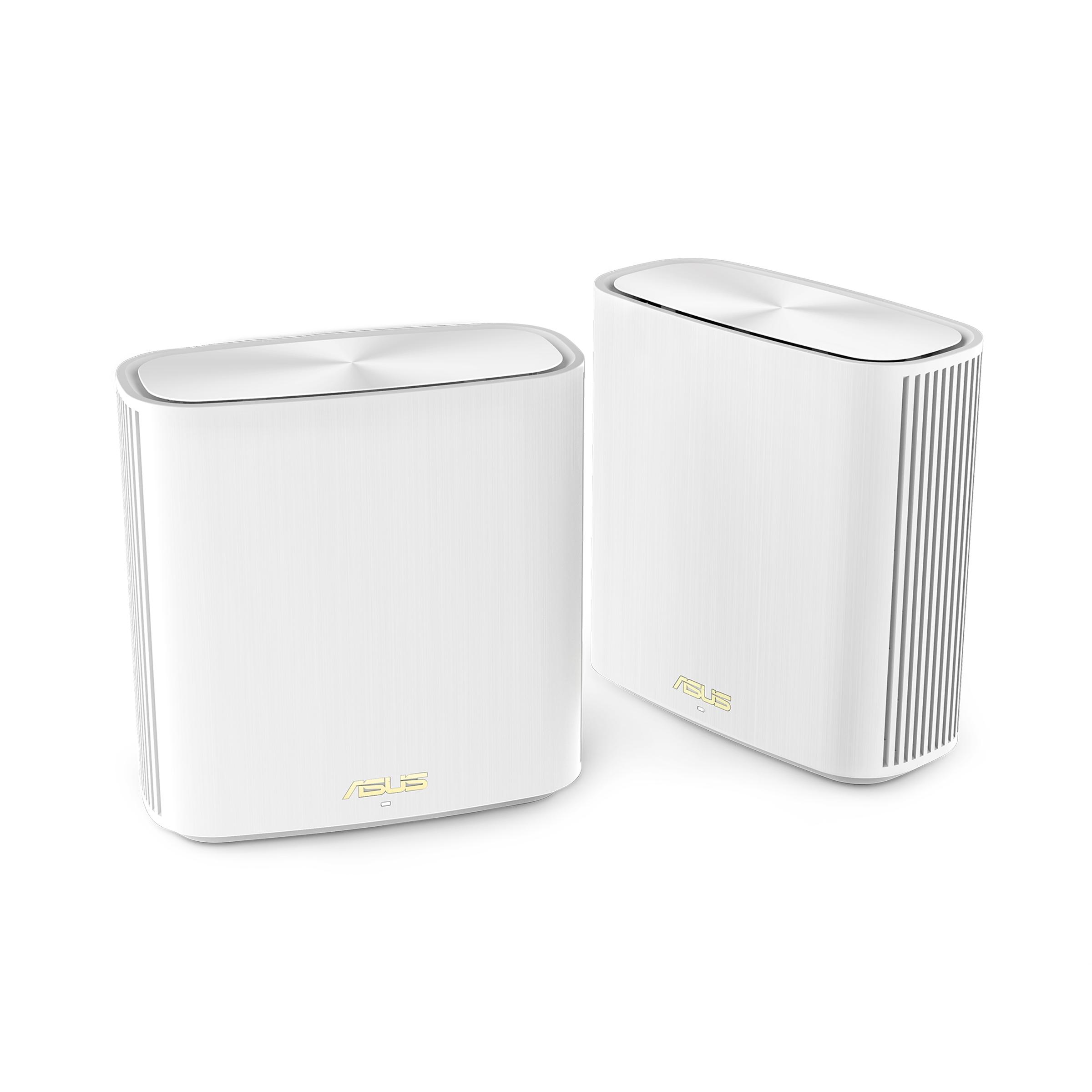 ASUS ZenWiFi XD6 2-pack Dual-band 2.4 GHz/5 GHz Wi-Fi 6 802.11ax Bianco 4 Interno (WIRELESS WIFI6 AX5400 2 PACK)