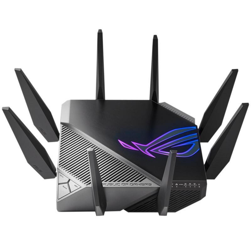 ASUS GT-AXE11000 router wireless Gigabit Ethernet Tri-band (24 GHz/5 GHz/6 GHz) Nero