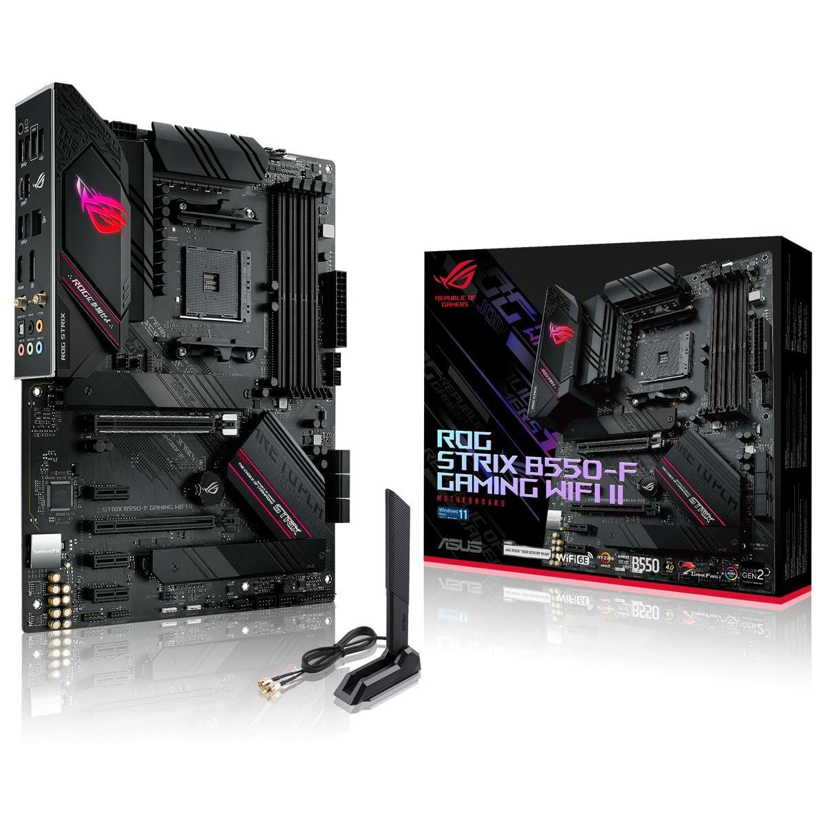 MB ASUS AMD ROG STRIX B550-F GAMING WIFI II B550 AM4 4DDR4 HDMI+DP 2*PCIE, 6*SATA,M.2 ATX