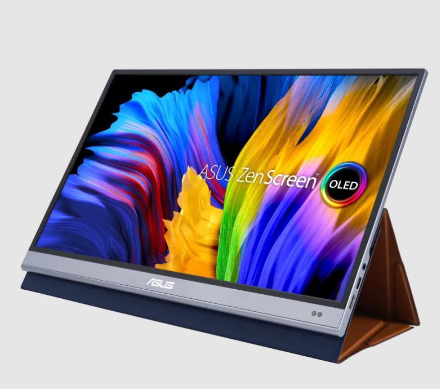 MONITOR ASUS PORTATILE LED 15.6" Wide IPS ZenScreen OLED MQ16AH 1920x1080 1ms 400cd/m 1.000.0001 HDMI USB-C