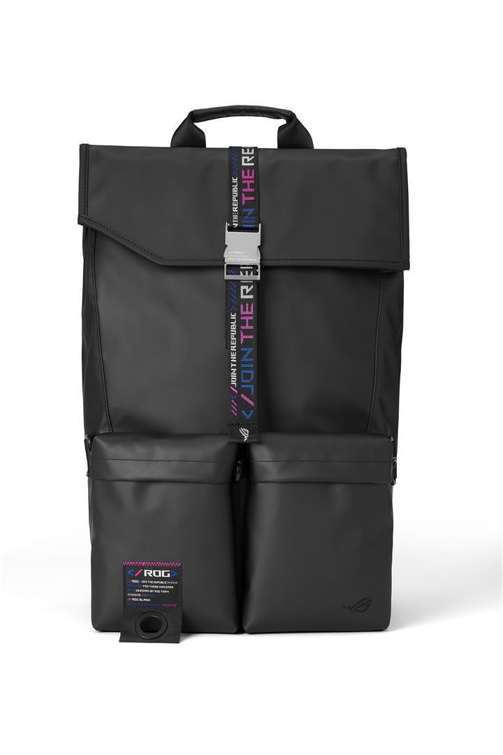 ASUS ROG SLASH Backpack zaino Zaino casual Nero Poliestere Poliuretano termoplastico (TPU)