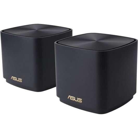 ASUS ZenWiFi XD4 Plus [B-2-PK] Dual-band [2.4 GHz/5 GHz] Wi-Fi 6 [802.11ax] Nero Interno (ASUS ZenWiFi XD4 Plus - Wi-Fi-system