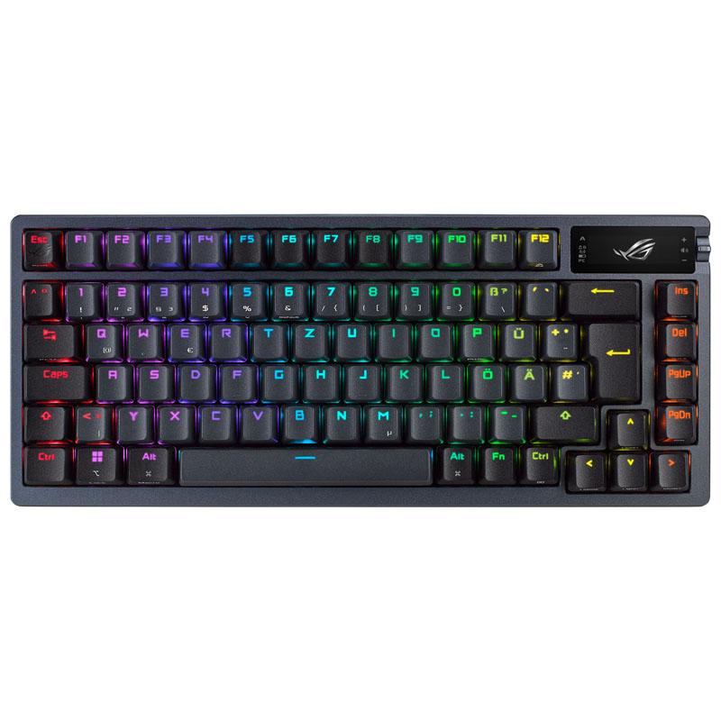 ASUS ROG Azoth tastiera USB + RF Wireless + Bluetooth QWERTY Nero