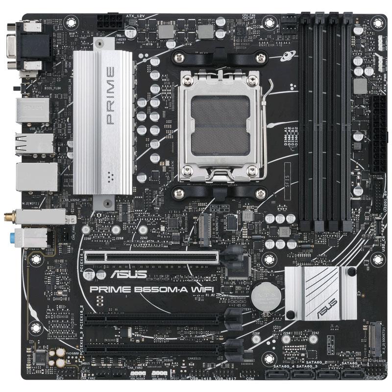 ASUS PRIME B650M-A WIFI AMD B650 Socket AM5 micro ATX (ASUS PRIME B650M-A WIFI DDR5)