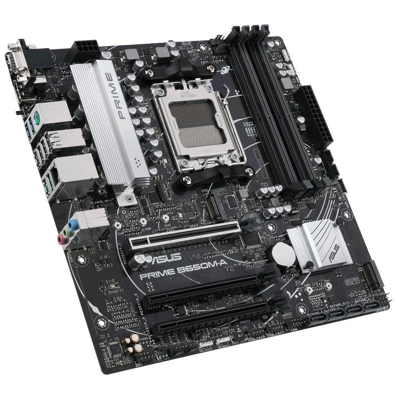 ASUS PRIME B650M-A AMD B650 Presa di corrente AM5 micro ATX