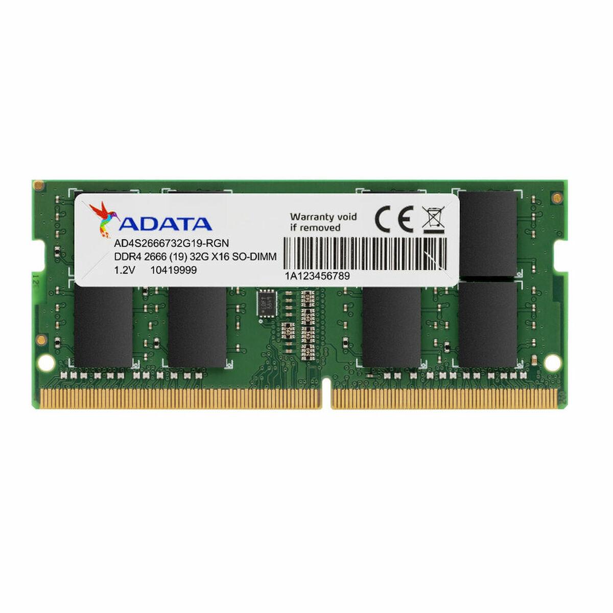 ADATA AD4S26668G19-SGN memoria 8 GB DDR4 2666 MHz (Adata Premier AD4S26668G19-SGN 8GB SODIMM System Memory DDR4 2666MHz 1 x 8GB)