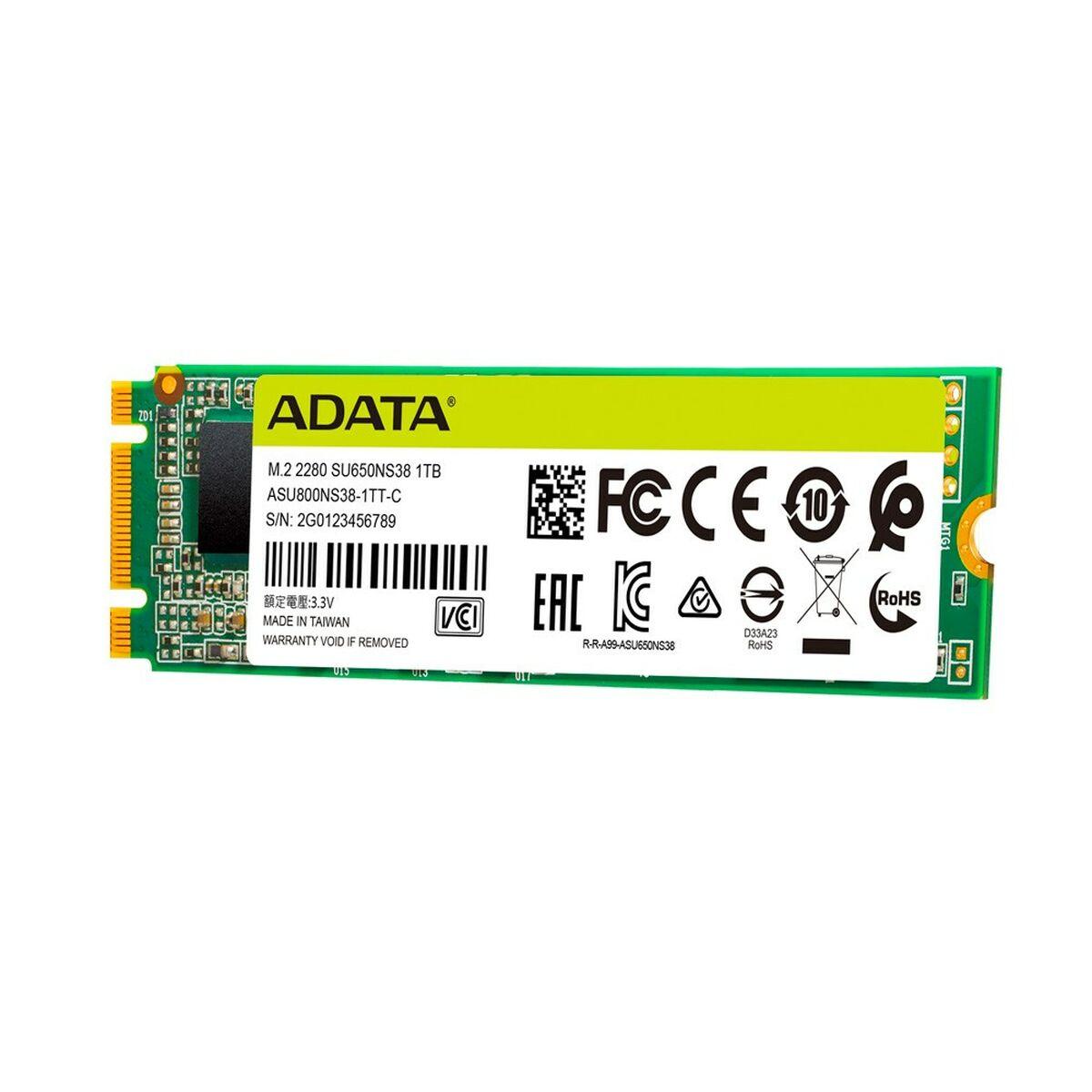 ADATA Ultimate SU650 M.2 1 TB Serial ATA III 3D NAND (Adata Ultimate SU650 ASU650NS38-1TT-C 1TB M.2 Sata 2280 3D NAND SSD Read