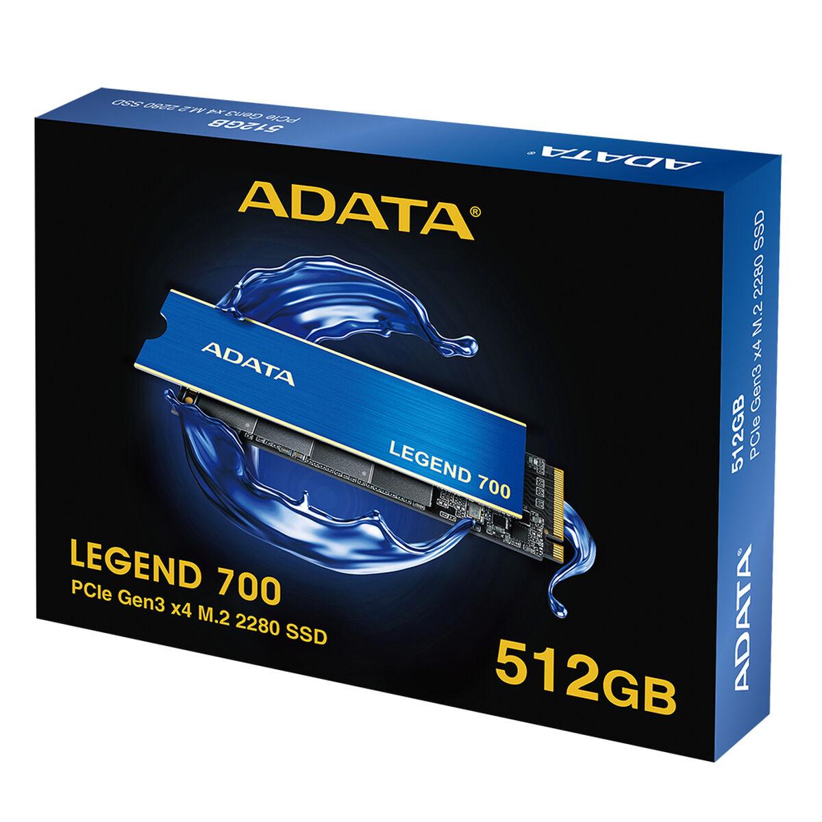 ADATA LEGEND 700 M.2 512 GB PCI Express 3.0 3D NAND NVMe (Adata Legend 700 [ALEG-700-512GCS] 512GB NVMe SSD, M.2 Interface, PCI