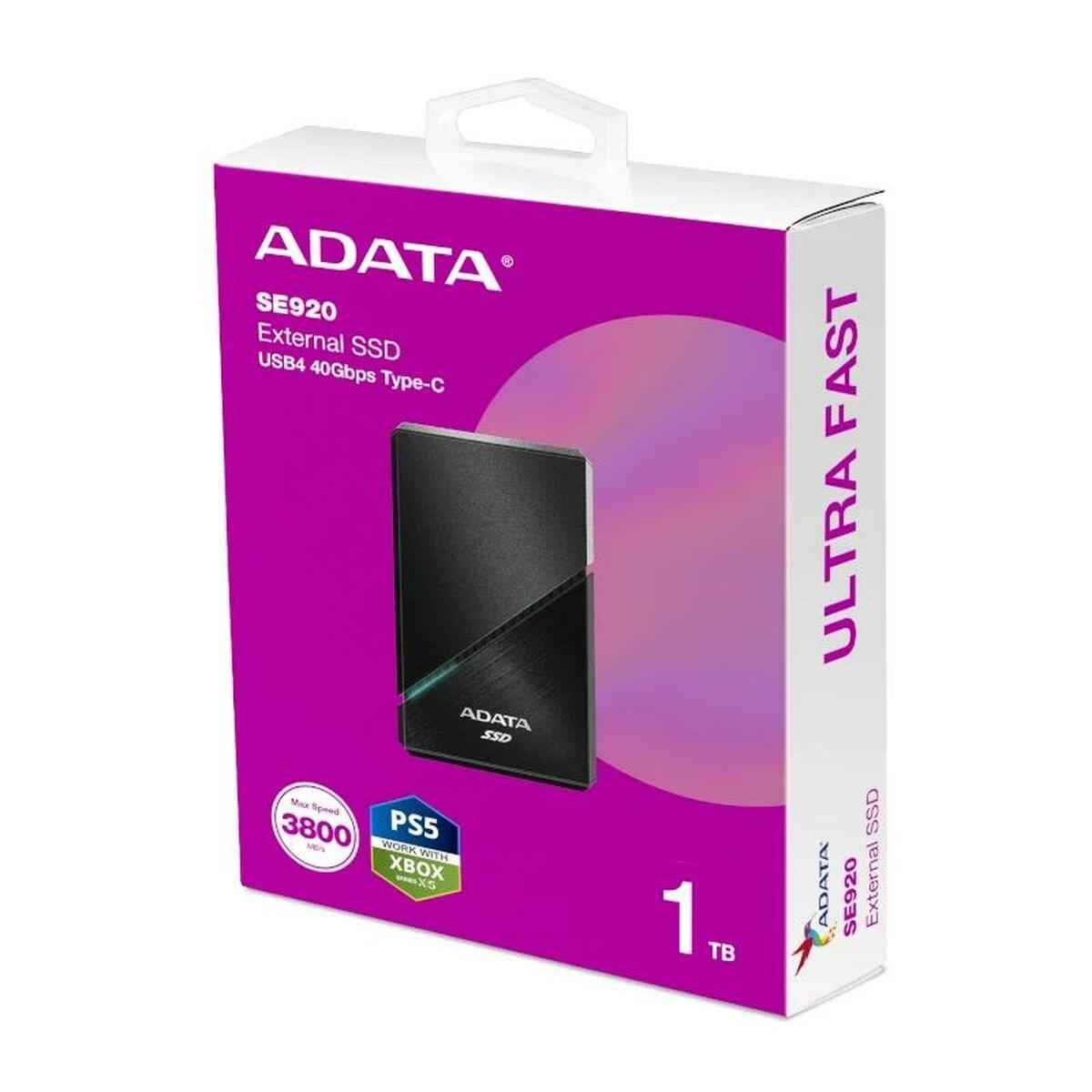 SSD esterno ADATA SE920 1TB USB4 Nero
