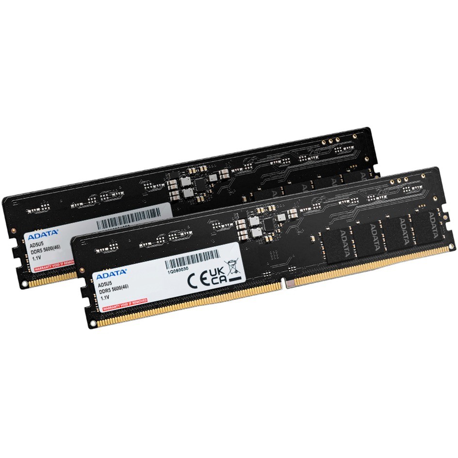 DIMM 16 GB DDR5-5600 2x kit doppio da 8 GB nero AD5U56008G-DT Vassoio Premier