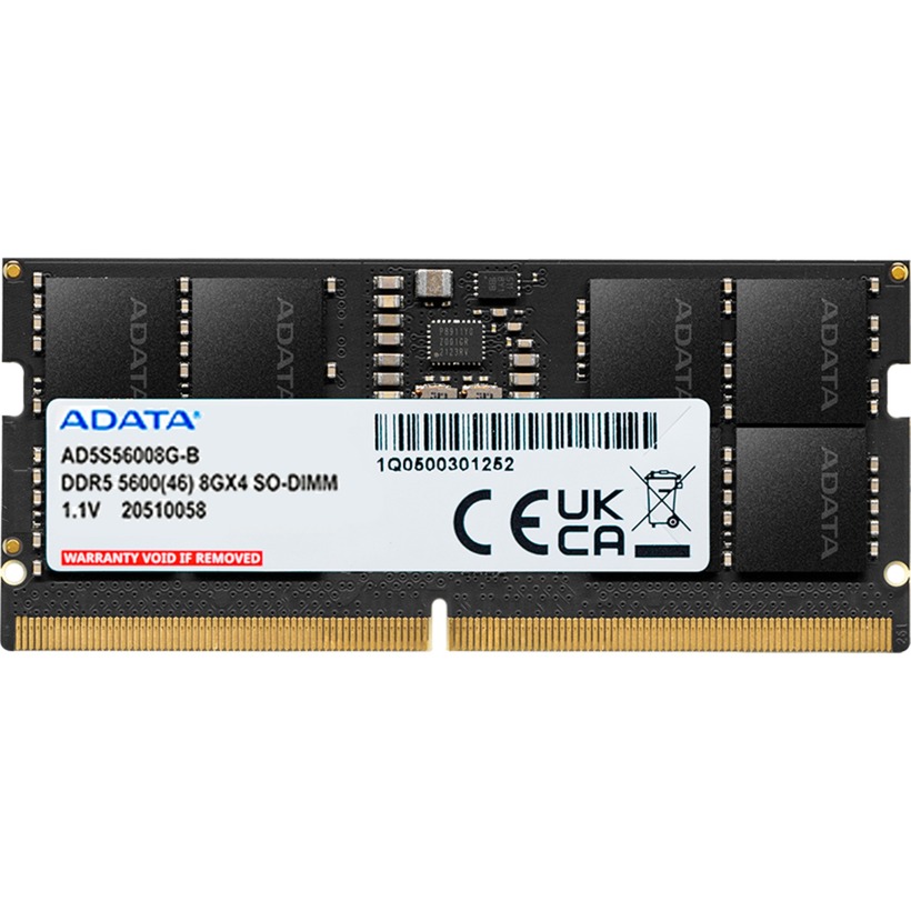 Vassoio Premier SO-DIMM 8 GB DDR5-5600 nero AD5S56008G-S