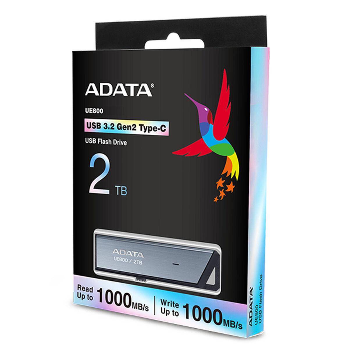 Chiavetta USB ADATA ELITE UE800 da 2 TB USB-C 3.2 Gen2