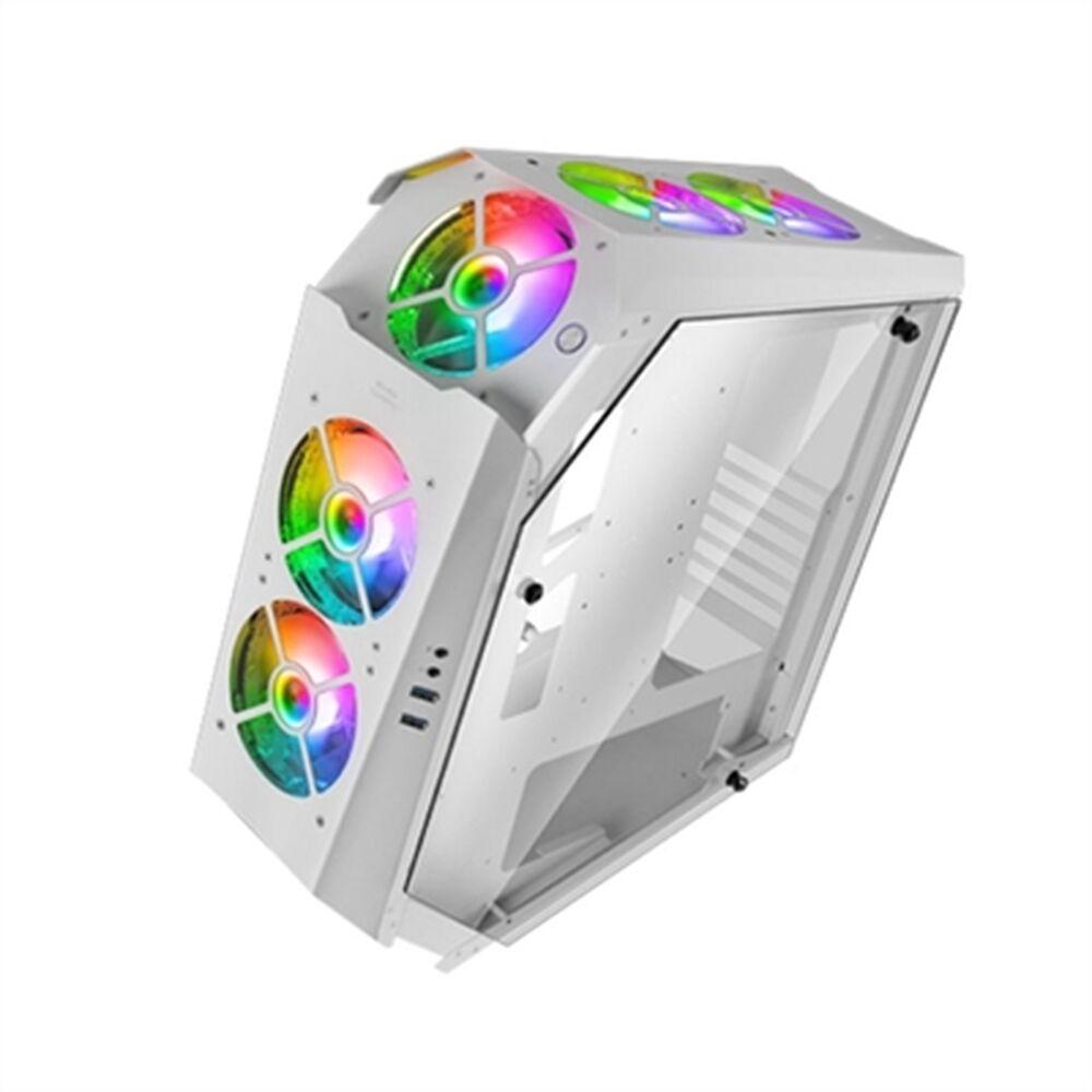 BOITIER MOYEN TOUR ATX MARS GAMING MC51 RGB AVEC PANNEAUX VITRS (BLANC)