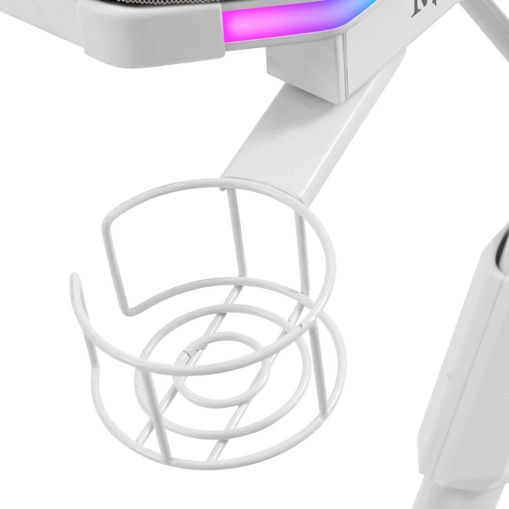 Tavolo da gioco Mars Gaming MGDXL RGB BIANCO