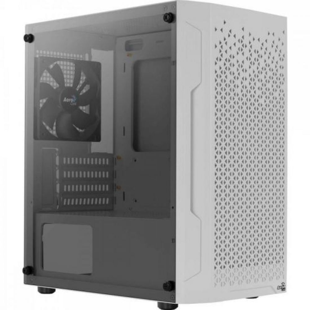 Trinity Mini-Tower V1, vetro temperato - bianco