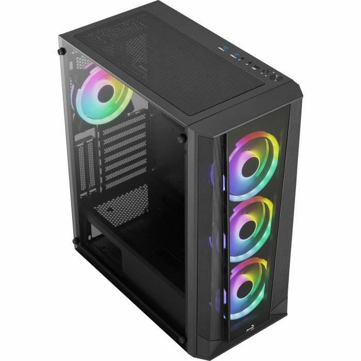 Case computer desktop ATX Aerocool Nero