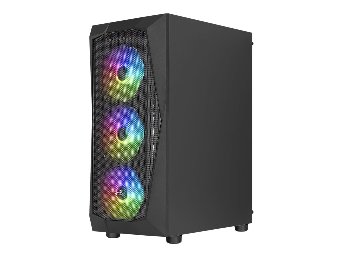 Aerocool Falcon V2 Mdi-Tower Tempered Glass - Black