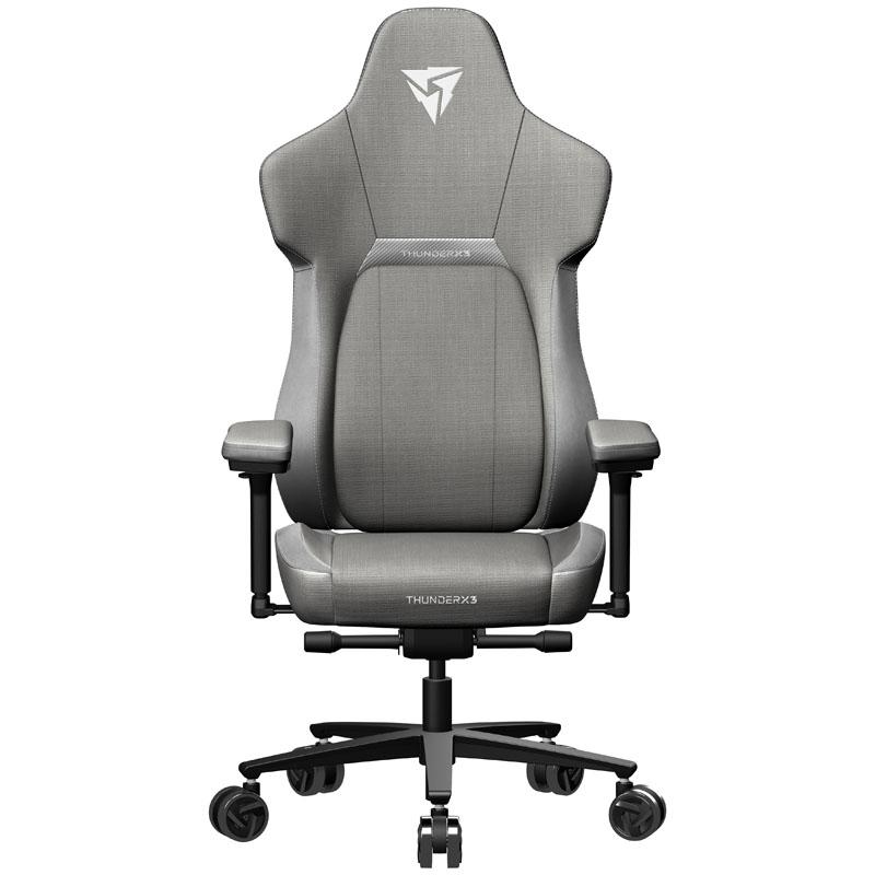 Thunderx3 Core -Loft Gaming Chair - Grey - Sedia da gioco ergonomico - Backrest con synthropet in pelle di alta qualità - Sync