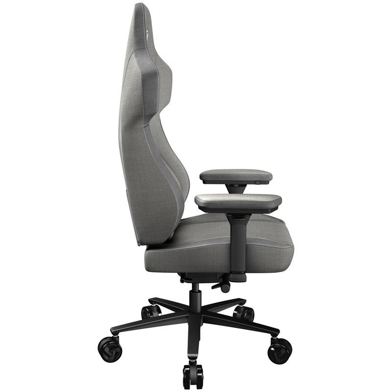 Thunderx3 Core -Loft Gaming Chair - Grey - Sedia da gioco ergonomico - Backrest con synthropet in pelle di alta qualità - Sync
