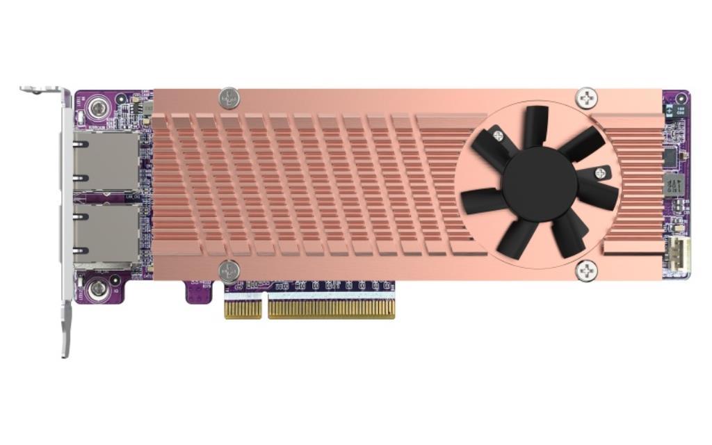 QNAP Card QM2 scheda di interfaccia e adattatore Interno PCIe, RJ-45 [QM2-2P410G2T]