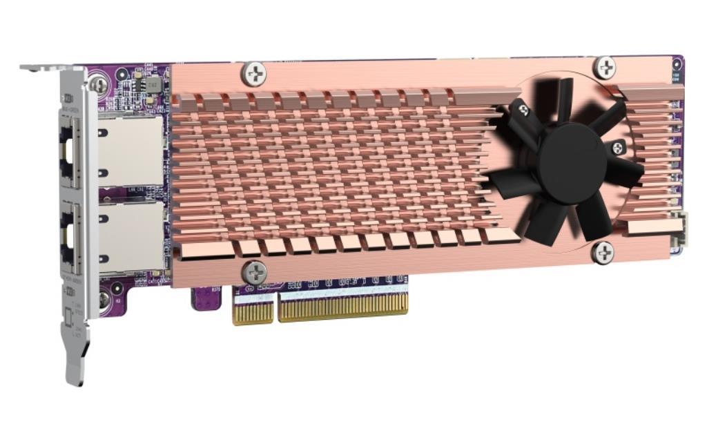 QNAP Card QM2 scheda di interfaccia e adattatore Interno PCIe, RJ-45 [QM2-2P410G2T]
