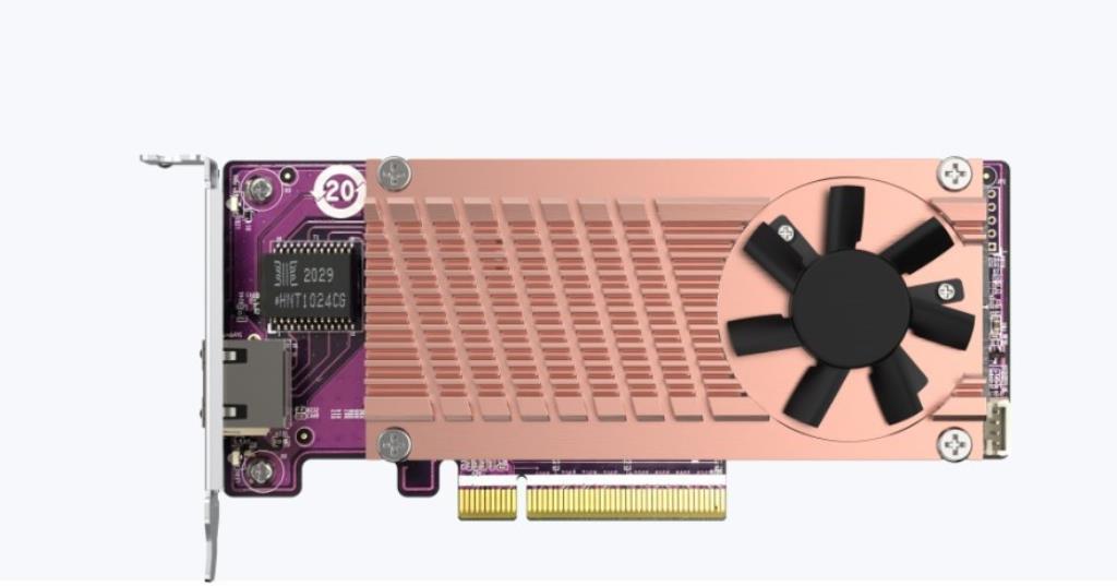 QNAP QM2 CARD scheda di interfaccia e adattatore Interno PCIe [QM2-2P10G1TB]