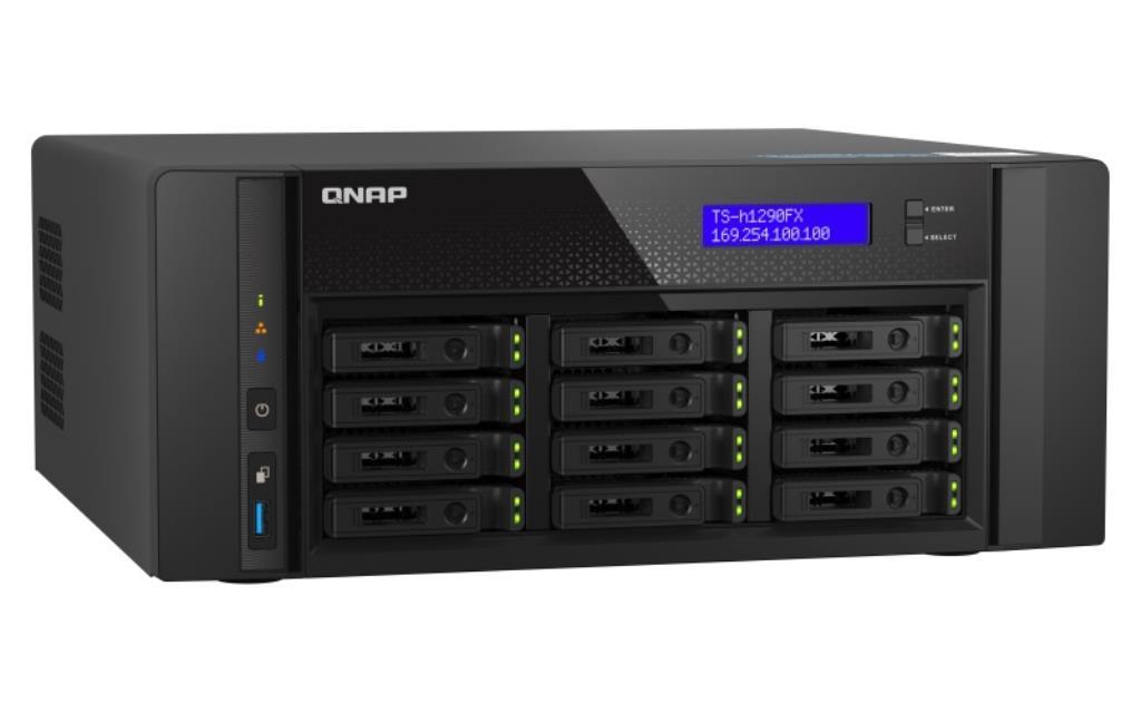 QNAP 12BAY U.2 PCLE GEN4 64GB DDR4