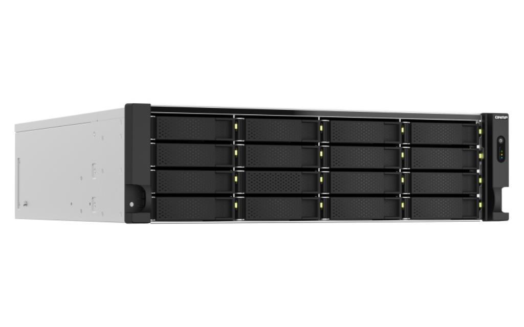 NAS QNAP Rack TS-h2287XU-RP-E2336-32G - Box vuoto - 16 bays 3.5"/2.5" + 6 bays 2.5" - Alimentazione ridonadante