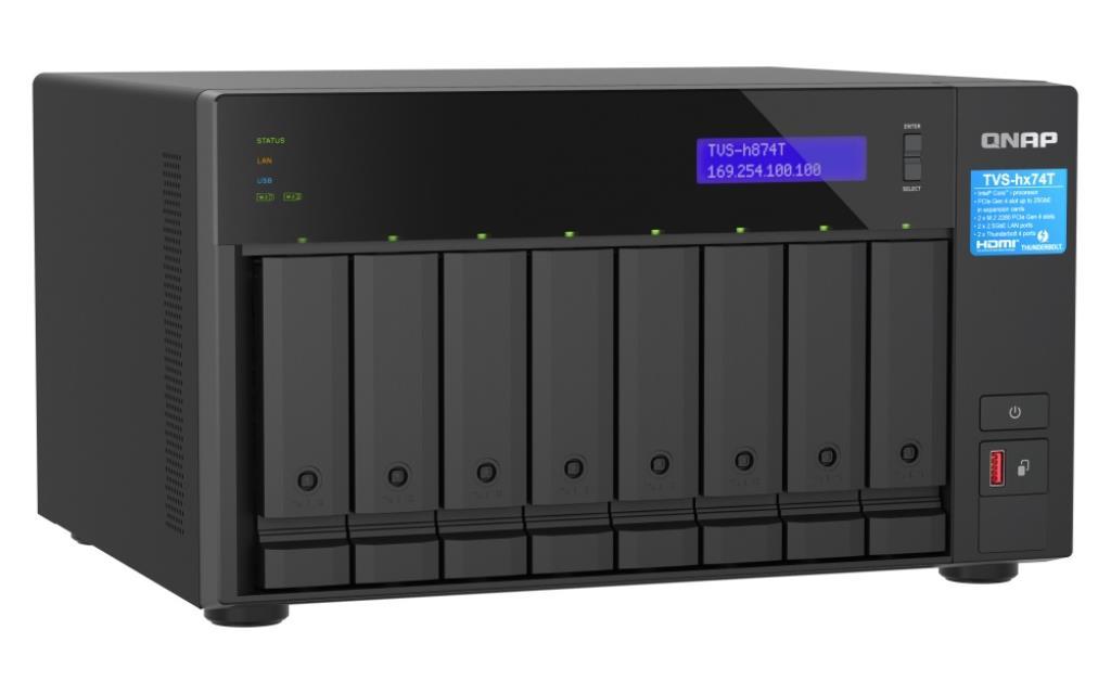 8-BAY QUTS HERO NAS/32B/2LAN