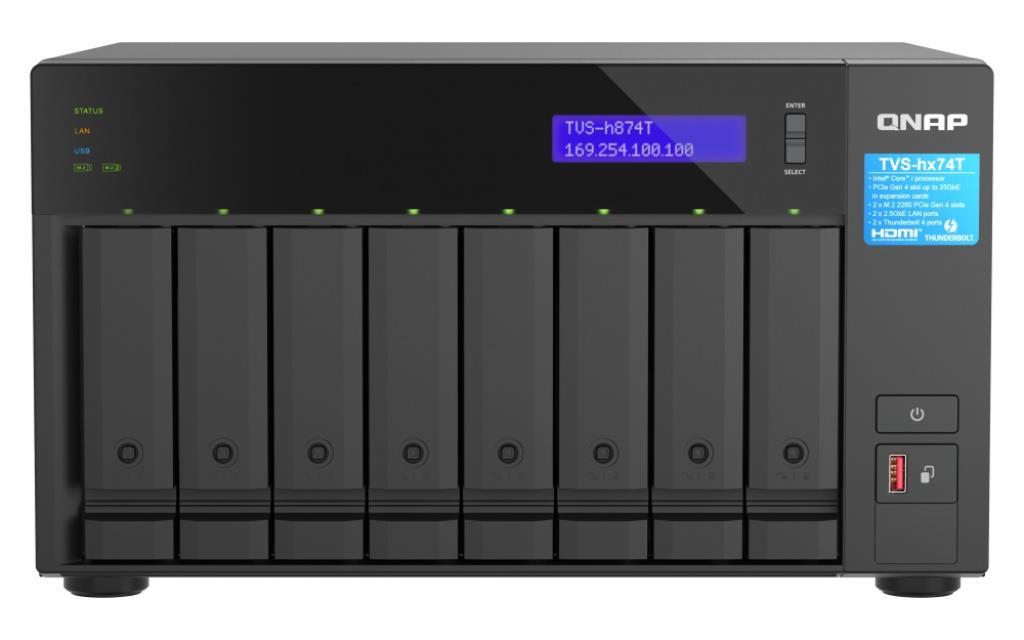 8-BAY QUTS HERO NAS/32B/2LAN