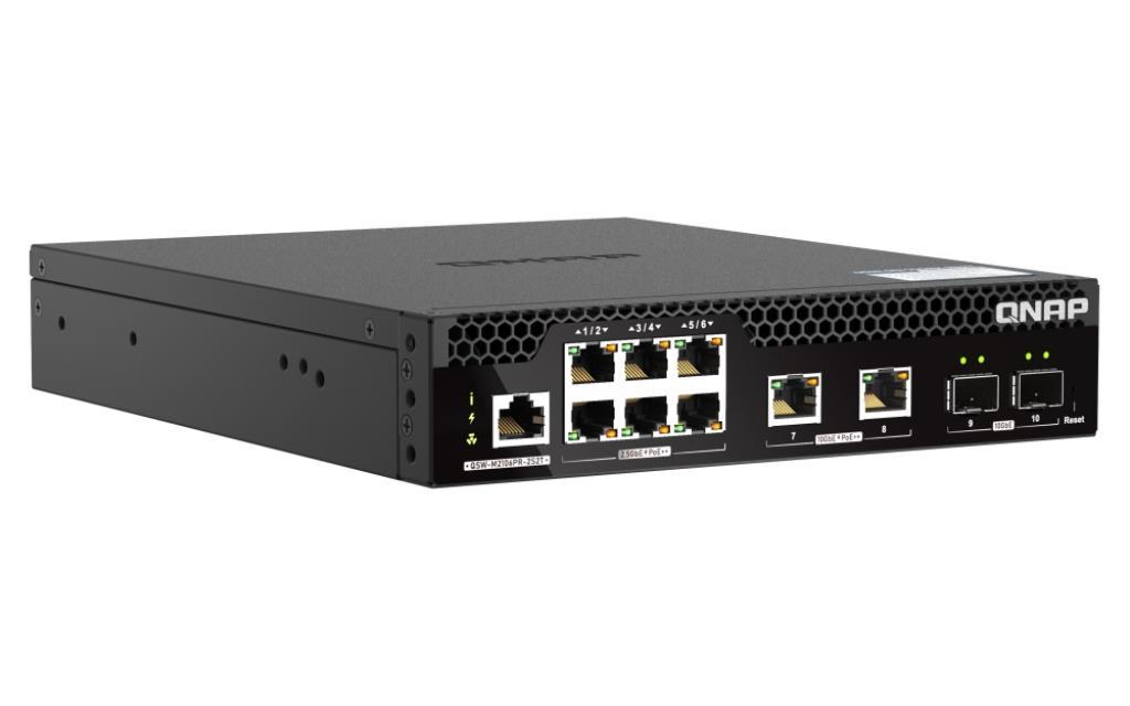 SWITCH QSW-M2106PR-2S2T 6 PORT 2.5G
