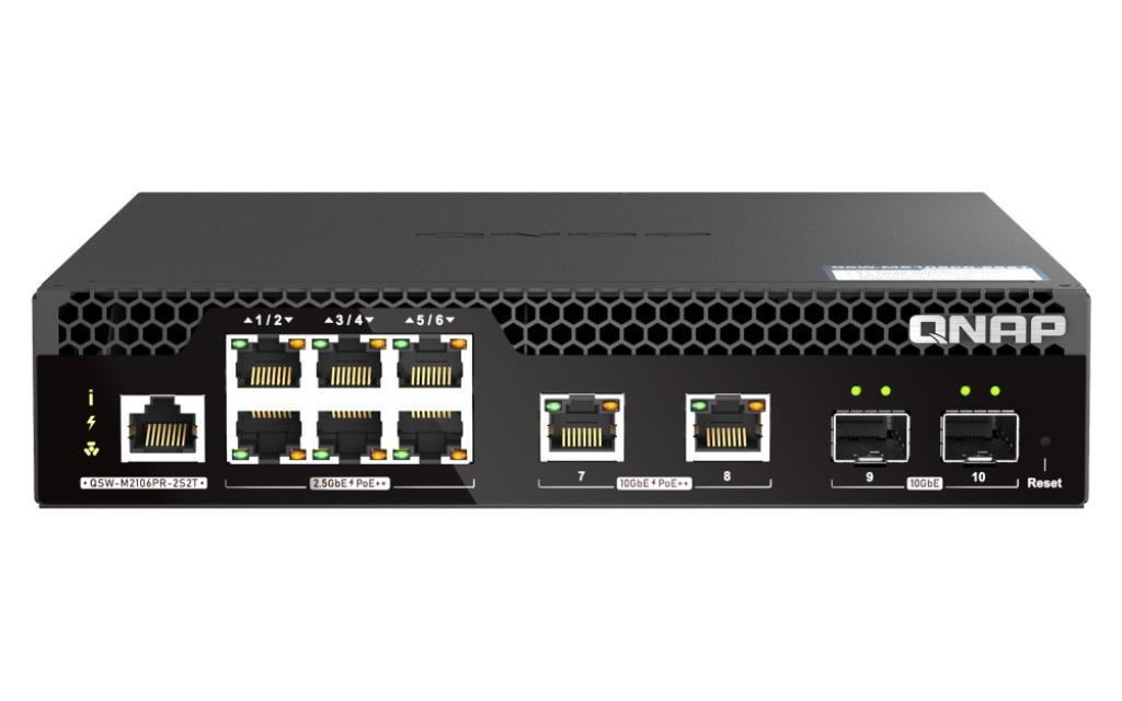 SWITCH QSW-M2106PR-2S2T 6 PORT 2.5G