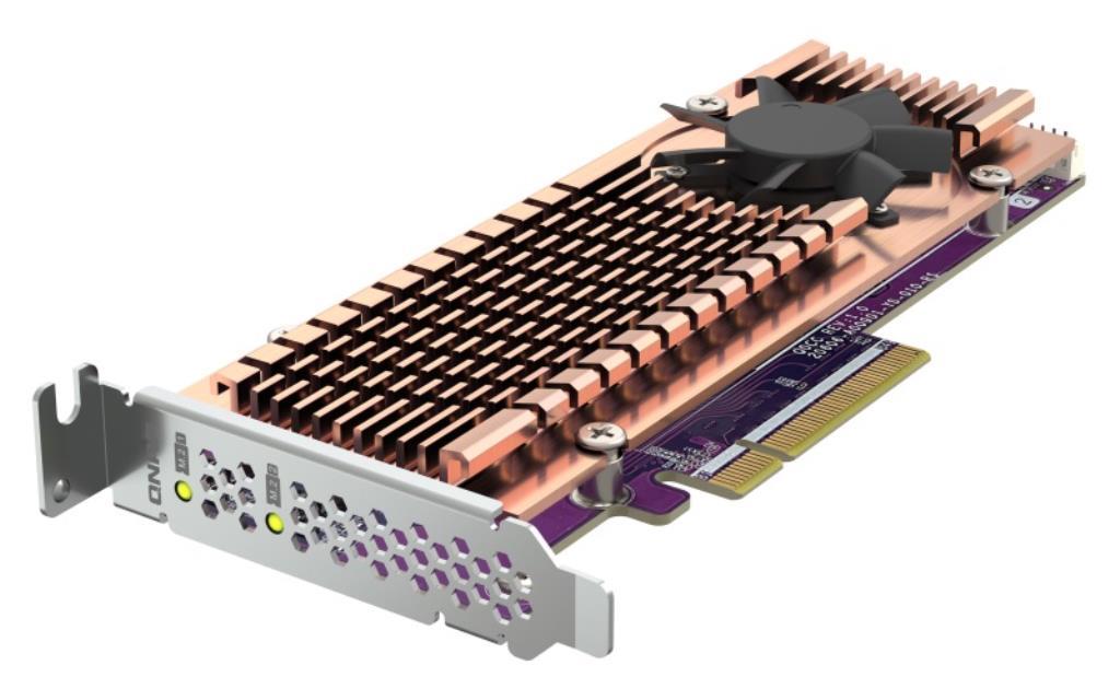 QNAP QM2-2P-384A scheda di interfaccia e adattatore Interno M.2