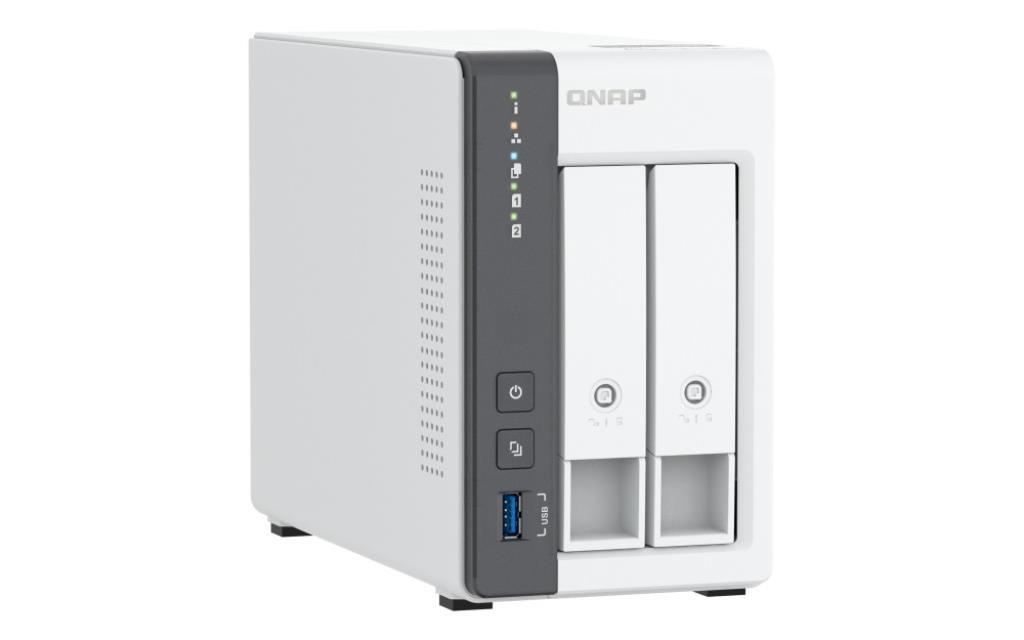 NAS TOWER QNAP TS-216G 2xHDD, NOHDD 3.5"/2.5" SATA ARM 4C 2.0GHz RAM 4GB 1x1GbE 1x2.5GbE 1xUSB3.2 2x USB 2.0
