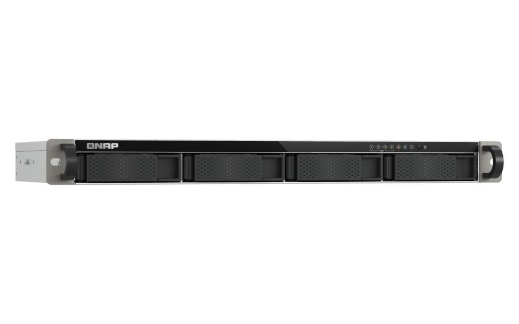 QNAP TS-433eU NAS Rack (1U) Cortex-A Cortex-A55 4 GB 0 TB QNAP Turbo System Nero