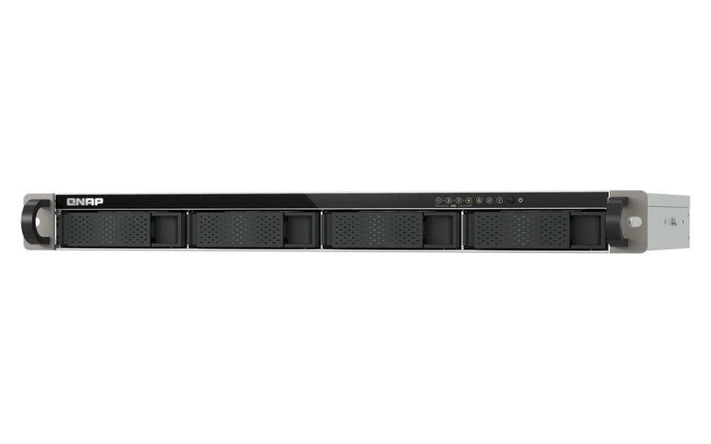 QNAP TS-433eU NAS Rack (1U) Cortex-A Cortex-A55 4 GB 0 TB QNAP Turbo System Nero