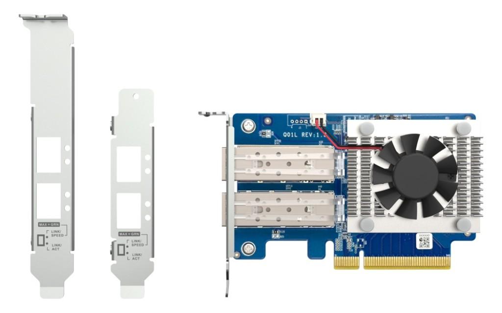QNAP Scheda di espansione di rete dual-port 10GbE SFP+