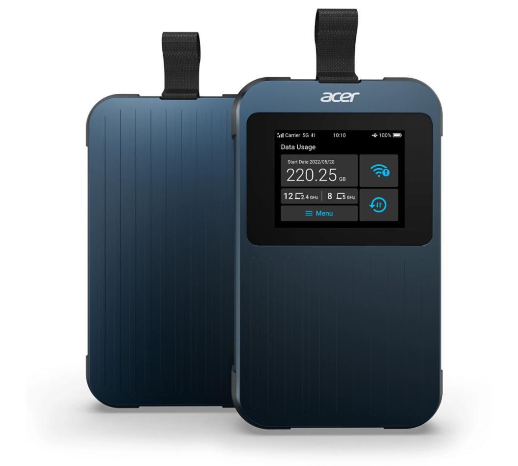 Acer Connect ENDURO M3 5G Mobile Wi-Fi 1GB international data Modem/router di rete cellulare (Connect Enduro M3 5G Mobile - Wi-