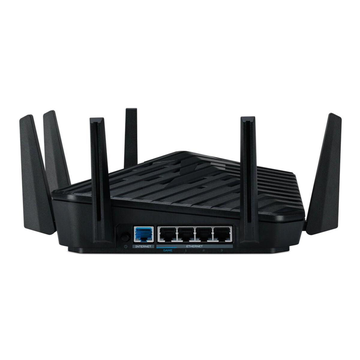Acer Predator Connect W6 Wi Fi 6E router wireless Gigabit Ethernet Tri-band 24 GHz/5 GHz/6 GHz Nero (Acer Predator Connect W6)