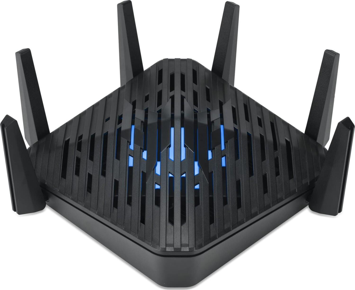 Acer Predator Connect W6 Wi Fi 6E router wireless Gigabit Ethernet Tri-band 24 GHz/5 GHz/6 GHz Nero (Acer Predator Connect W6)