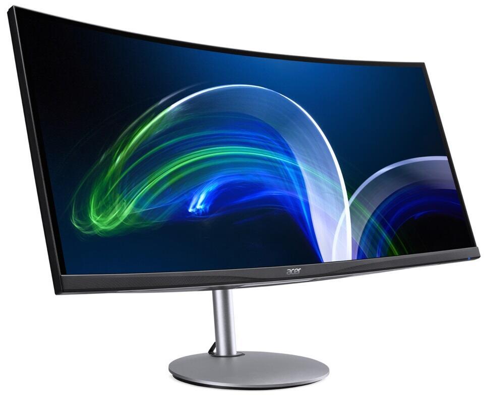 Acer CB382CUR Monitor PC 952 cm 37.5 3840 x 1600 Pixel Quad HD LED Nero (CB382CURBEMIIPHUZX 37.5IN 2410 - 3840X1600 USB-HUB RJ4