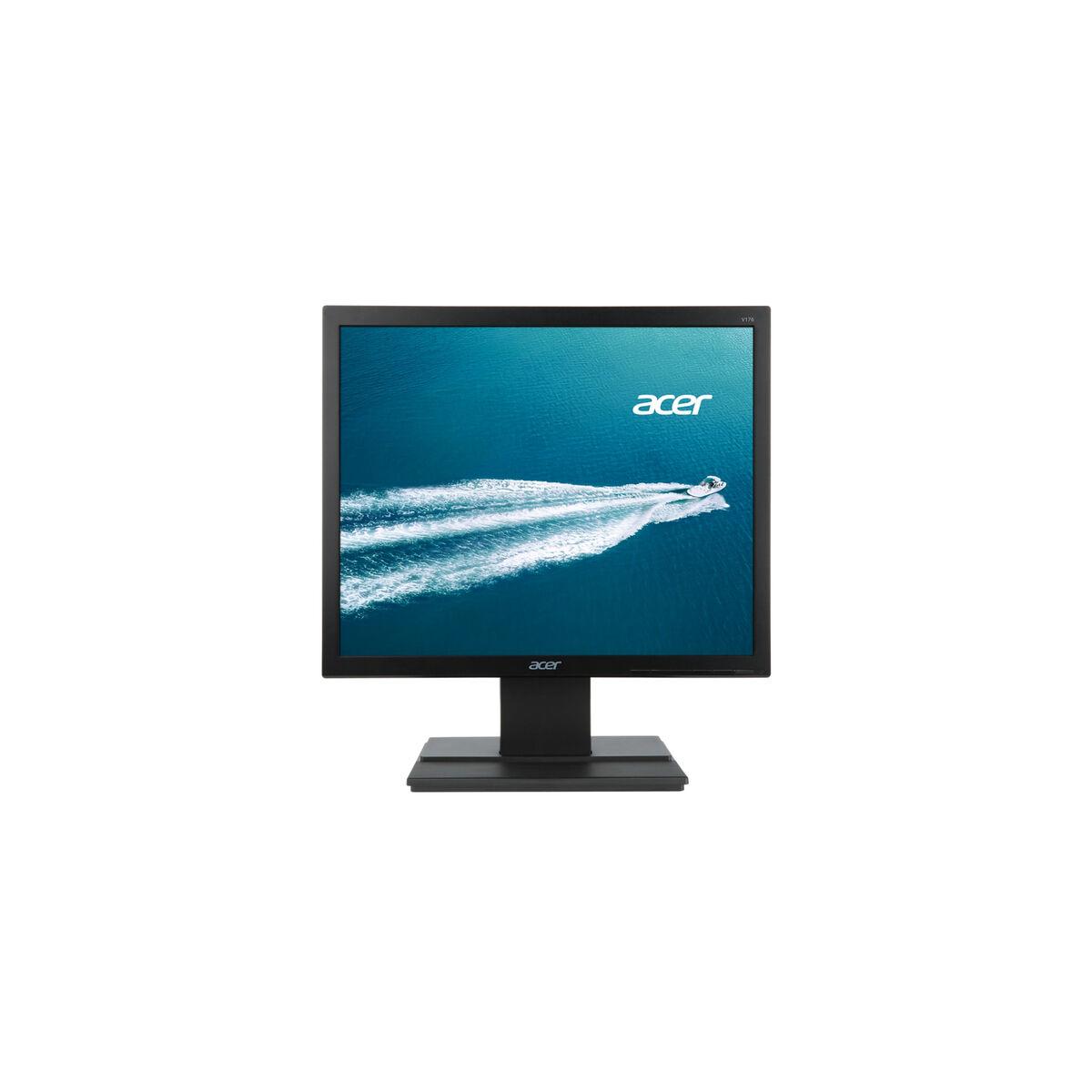 Acer V6 V176L LED display 432 cm 17 1280 x 1024 Pixel SXGA LCD Nero (V176LBMI 43 CM 17IN TFT - 10001 5MS ANA/DIG 2X1WATT)
