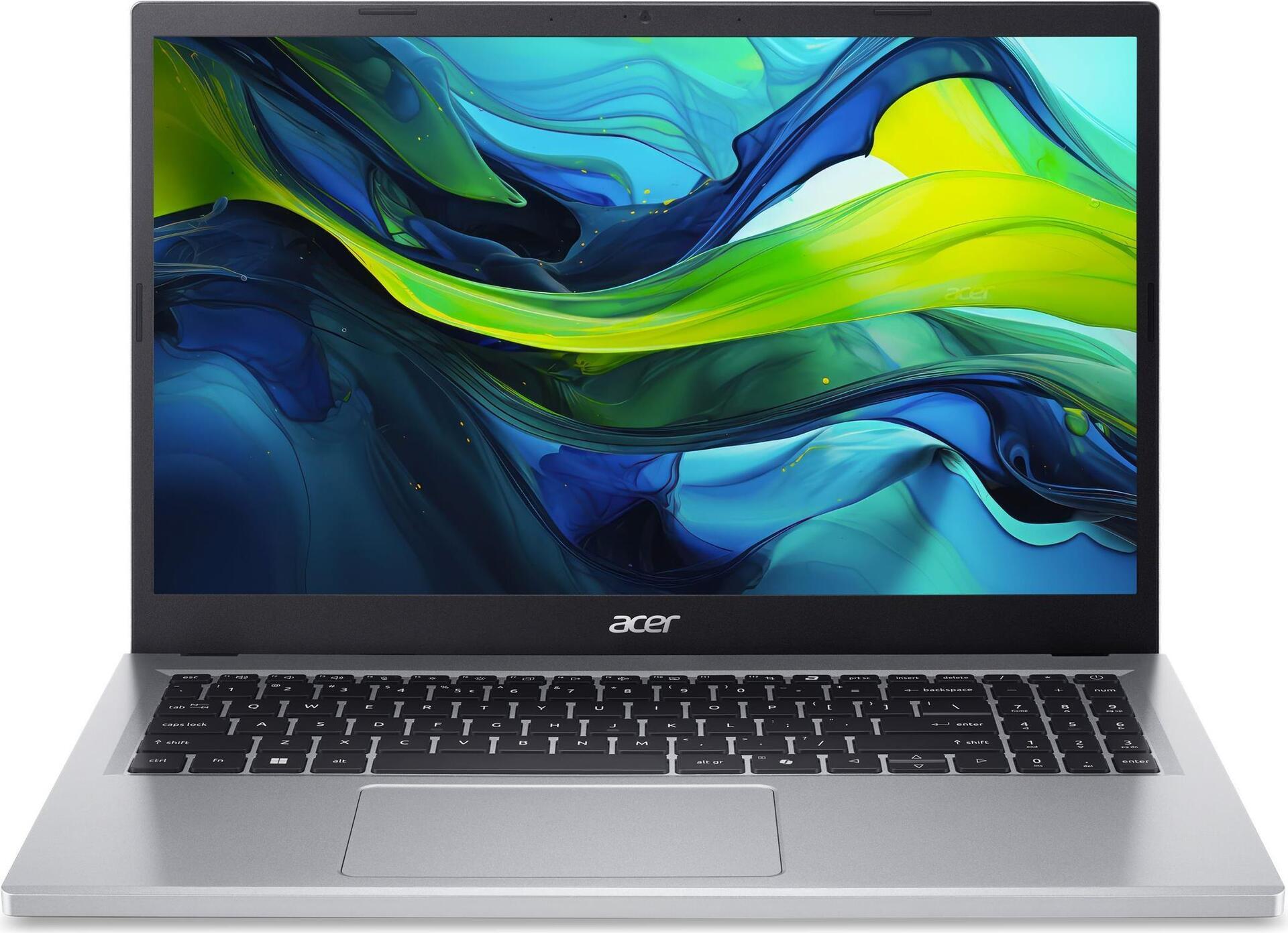 Acer Aspire GO (AG15-31P-C48E) 15,6 "Full HD Notebook, IPS, Intel N100, 8 GB di RAM, SSD da 256 GB, Windows 11 (NX.KRPEG.003)