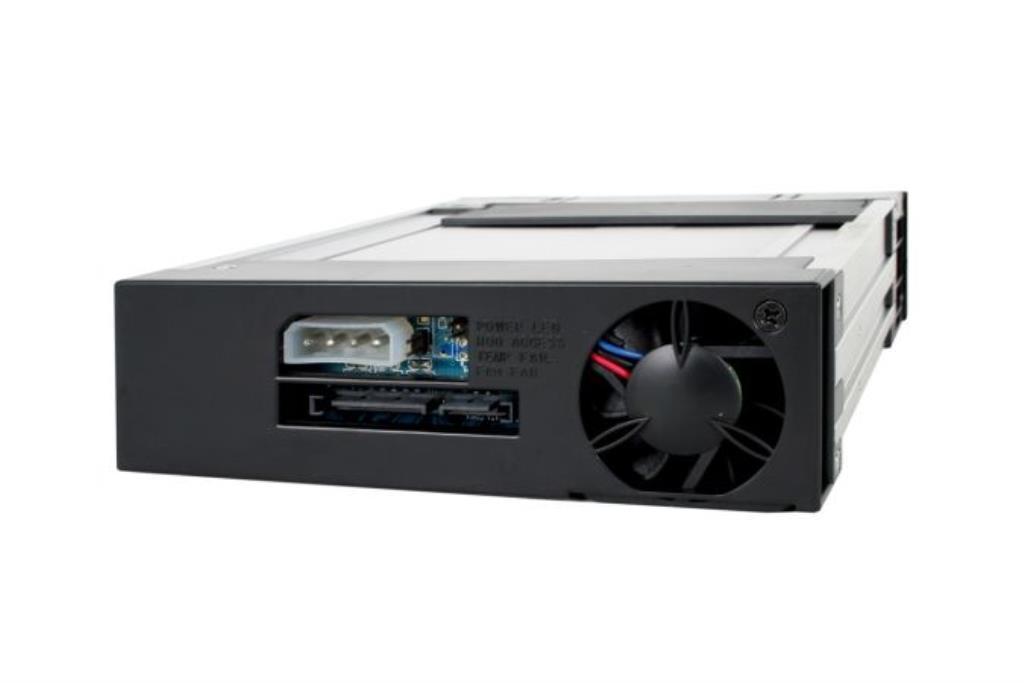 IcyDock MB123SK-1B - 3.5" SATA Hard Drive Hot-Swap Mobile Rack for External 5.25" Bay