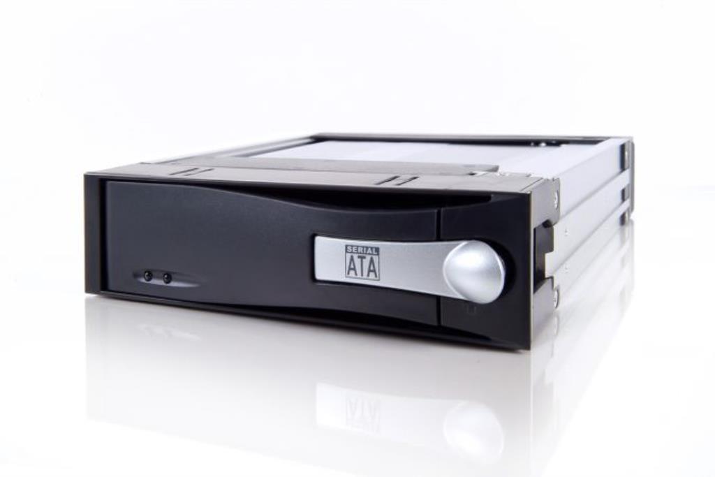 IcyDock MB123SK-1B - 3.5" SATA Hard Drive Hot-Swap Mobile Rack for External 5.25" Bay