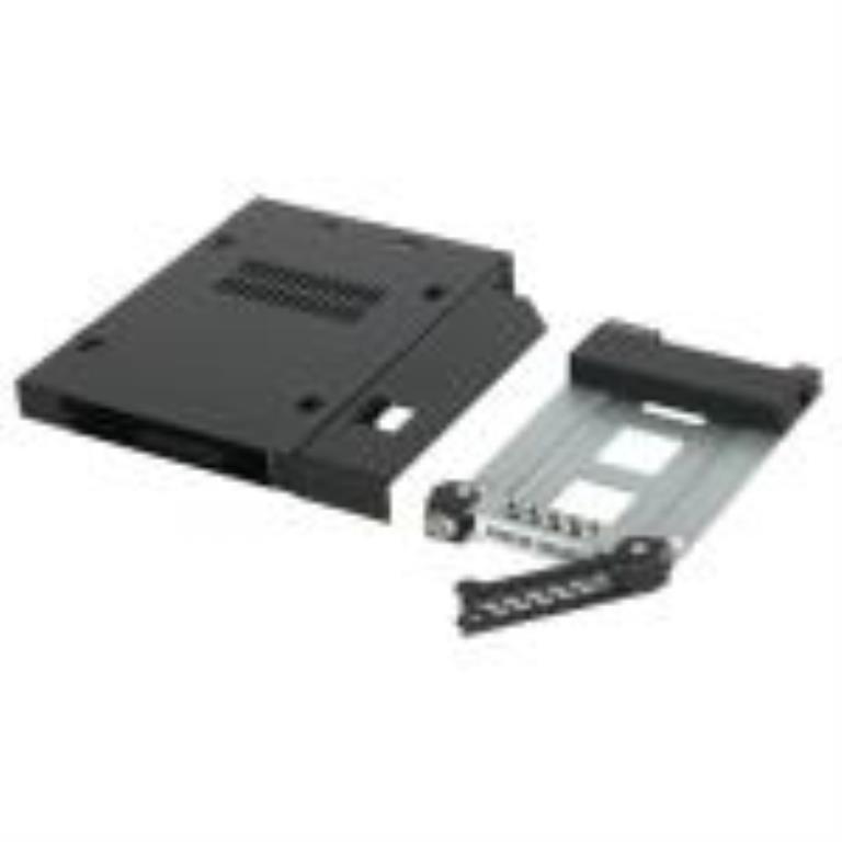 IcyDock ToughArmor MB411SKO-B - 2.5? SATA/SAS HDD/SSD Rugged Full Metal Mobile Rack for Slim ODD or Slim FDD Bay